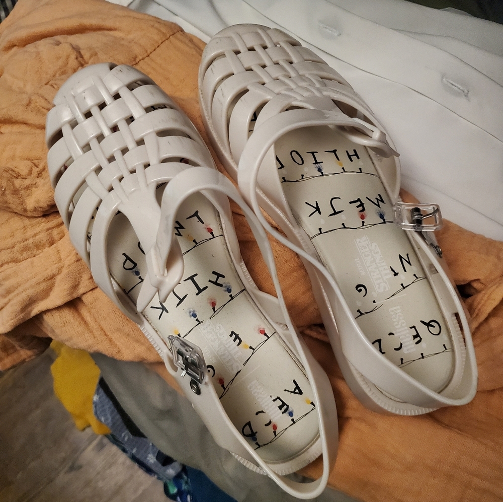 Melissa Cream Sandals